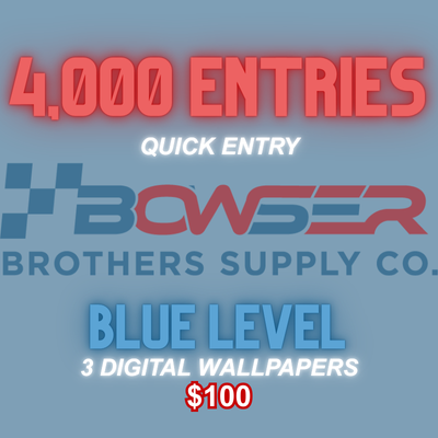 DIGITAL ENTRIES- Blue Level - 4,000 Entries
