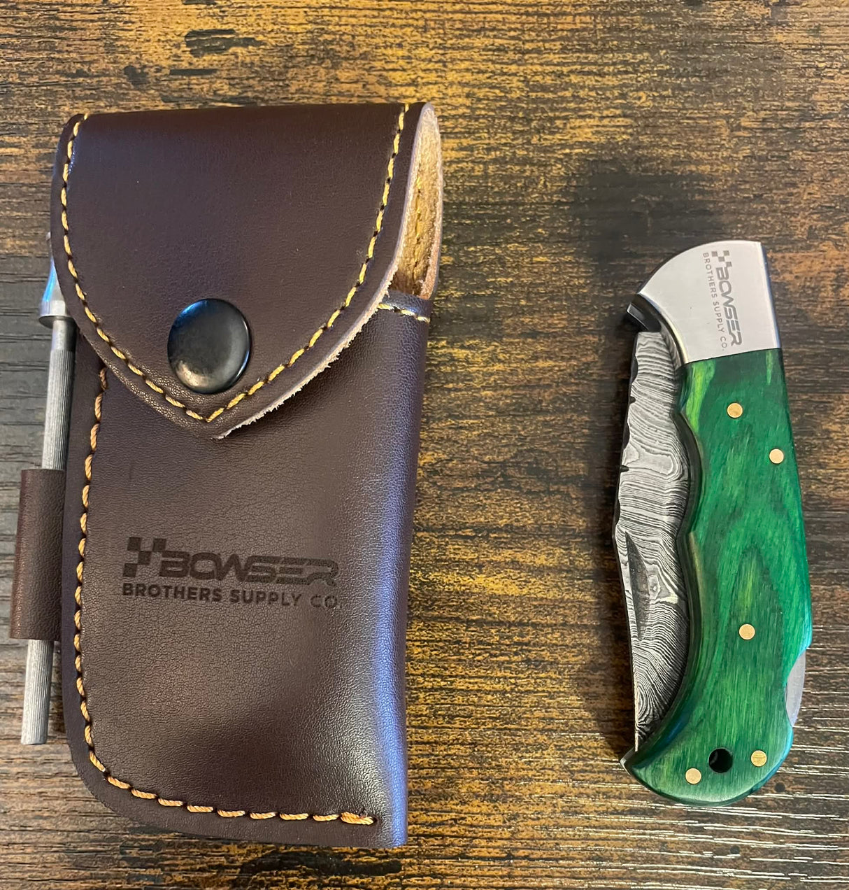 Damascus Pocket Knife - 70 Entries