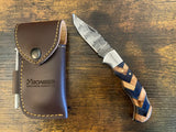 Damascus Pocket Knife - 70 Entries