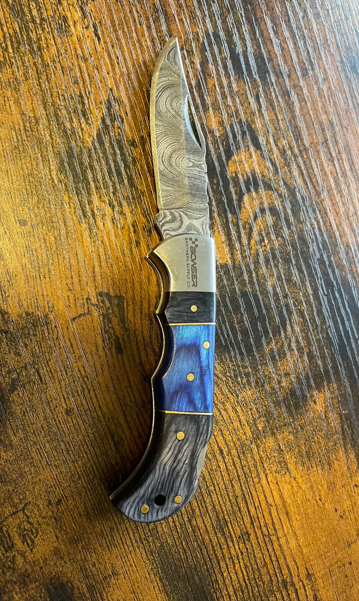 Damascus Pocket Knife - 70 Entries