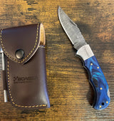 Damascus Pocket Knife - 70 Entries