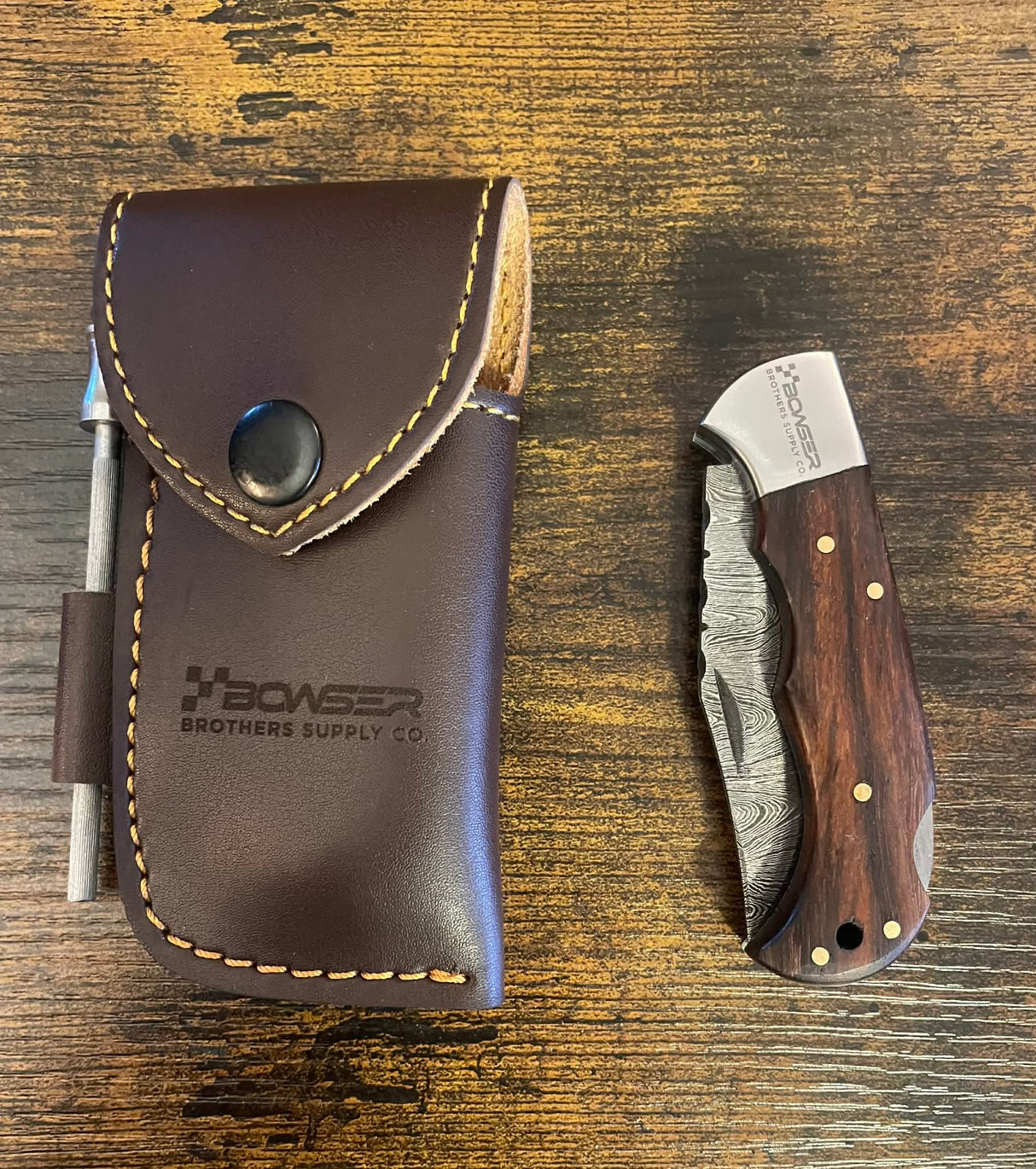 Damascus Pocket Knife - 70 Entries