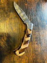 Damascus Pocket Knife - 70 Entries