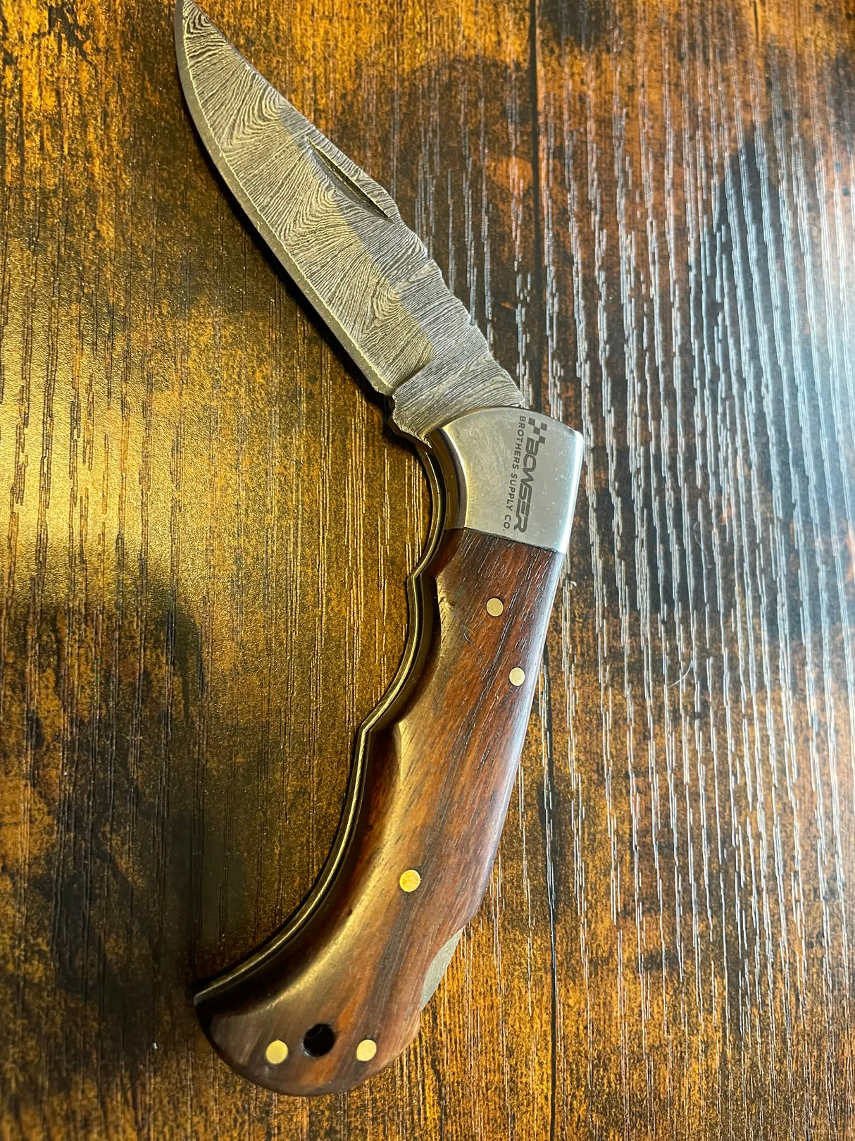 Damascus Pocket Knife - 70 Entries