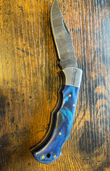 Damascus Pocket Knife - 70 Entries