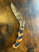Damascus Pocket Knife - 70 Entries